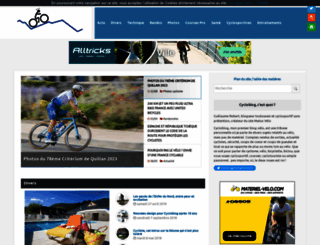 cycloblog.fr screenshot