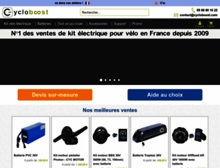cycloboost.com screenshot