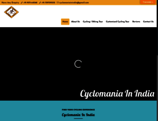cyclomaniainindia.com screenshot