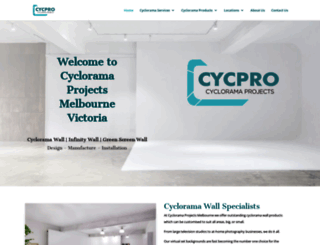 cycloramaprojects.com.au screenshot