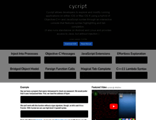 cycript.org screenshot