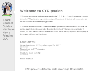 cyd.liu.se screenshot