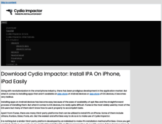 cydiaimpactor.online screenshot