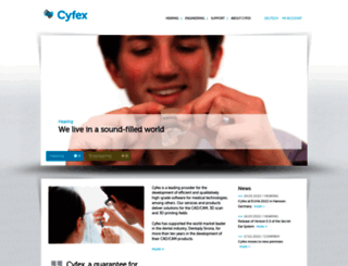 cyfex.com screenshot
