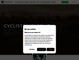 cyklistevitani.cz screenshot