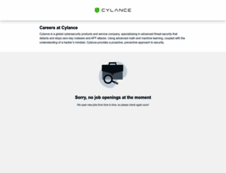 cylance.workable.com screenshot