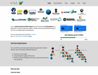 cylc.org screenshot