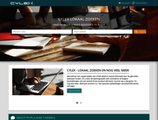 cylex-bedrijvengids.be screenshot