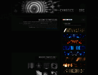 cymatics.org screenshot