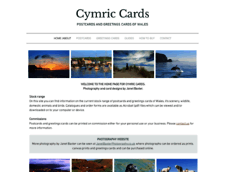 cymriccards.co.uk screenshot