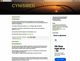 cynismer.blogspot.se screenshot