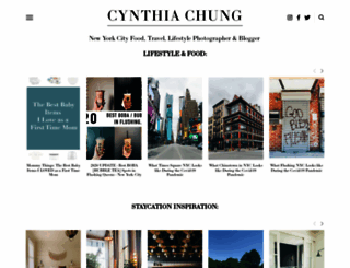 cynthiachung.com screenshot