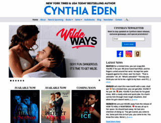 cynthiaeden.com screenshot