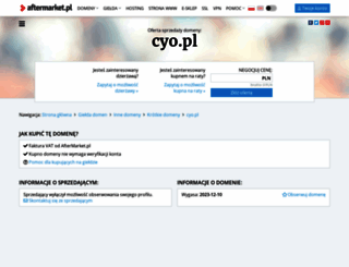 cyo.pl screenshot