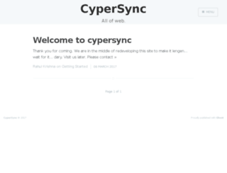 cypersync.com screenshot