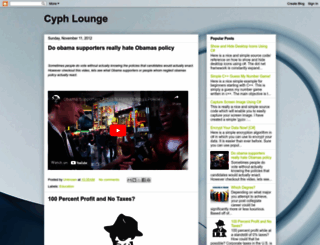 cyphlounge.blogspot.com screenshot