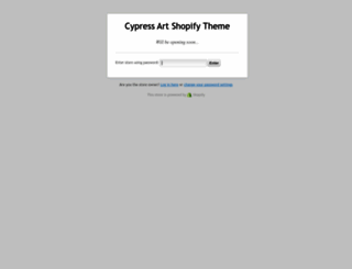 cypress-theme-art.myshopify.com screenshot