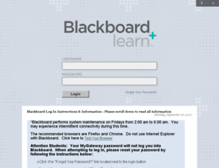 cypresscollege.blackboard.com screenshot