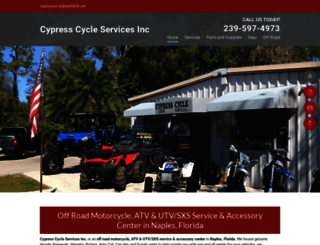 cypresscyclenaples.com screenshot