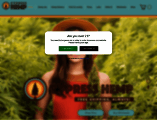 cypresshemp.com screenshot