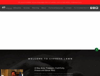 cypresslawn.com screenshot