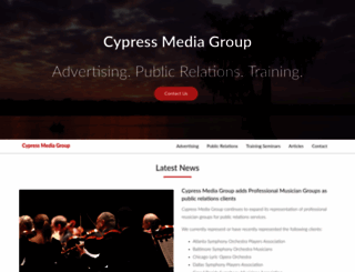 cypressmedia.net screenshot