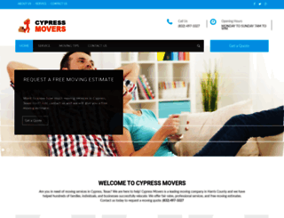 cypressmovers.net screenshot