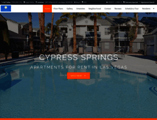 cypressspringsapartments.com screenshot