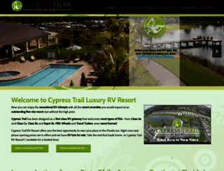 cypresstrailrv.com screenshot