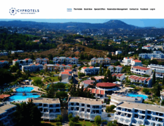 cyprotelshotels.com screenshot