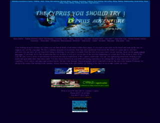 cyprus-adventure.com screenshot