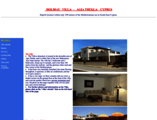 cyprus-beachvilla.com screenshot