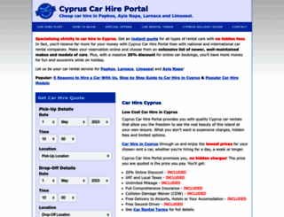 cyprus-car.com screenshot