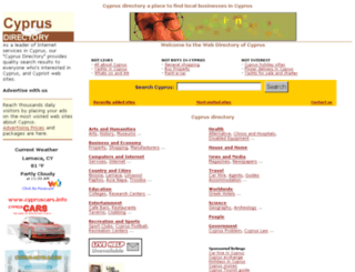 cyprus-directory.com screenshot