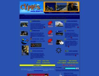 cyprus-holidays.com screenshot