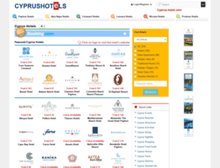 cyprus-hotel.com screenshot