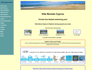 cyprus-villa-holidays.co.uk screenshot