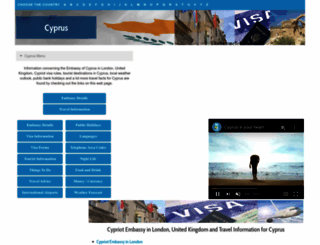 cyprus.embassyhomepage.com screenshot
