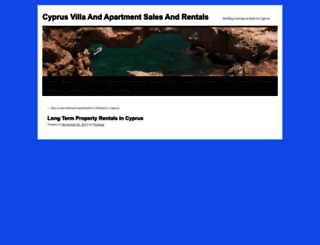 cyprusapartmentrental.net screenshot