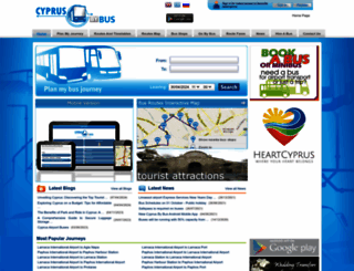cyprusbybus.com screenshot