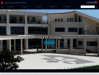 cyprusprivateschools.com screenshot