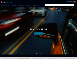 cyprustaxi.com screenshot