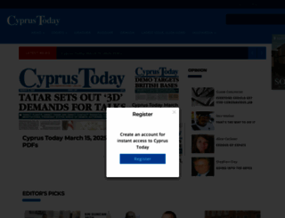 cyprustodayonline.com screenshot