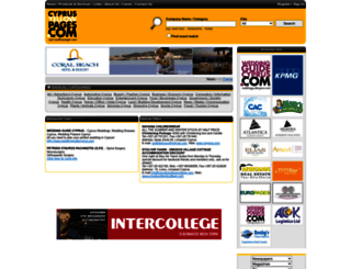 cyprusyellowpages.com screenshot