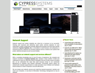 cypsys.com screenshot