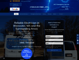 cyrelectric.com screenshot