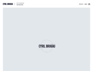 cyrilbruneau.com screenshot