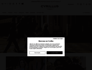 cyrillus.be screenshot