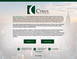 cyruscapital.com screenshot
