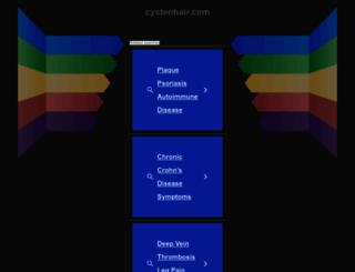 cystenhair.com screenshot